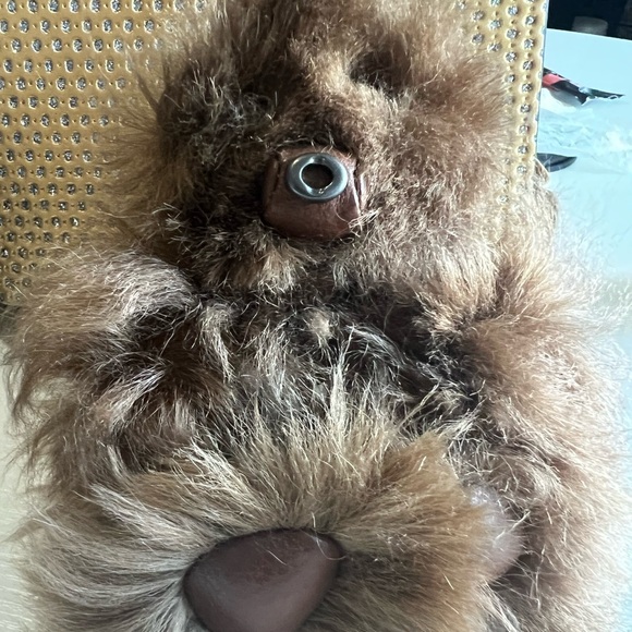 STAR WARS X COACH CHEWBACCA BEAR BAG CHARM NWT - Picture 2 of 2